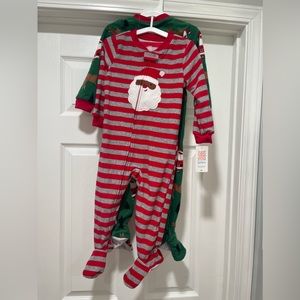 Boys 18 month Christmas pajamas set of 2